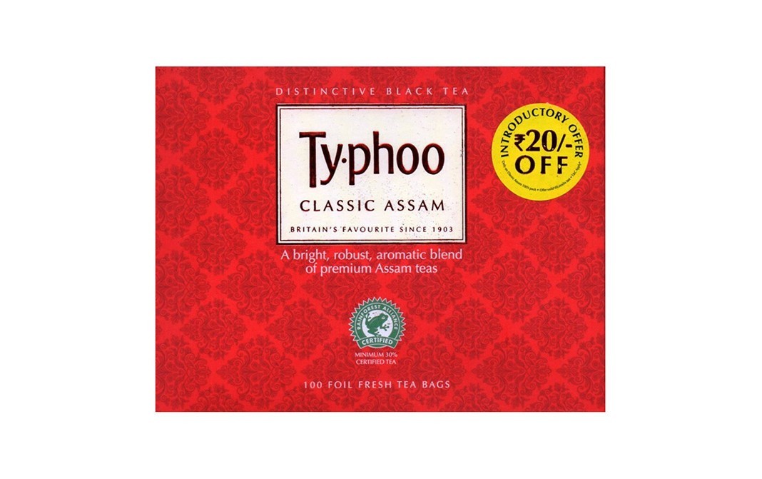 Typhoo Classic Assam    Box  100 pcs